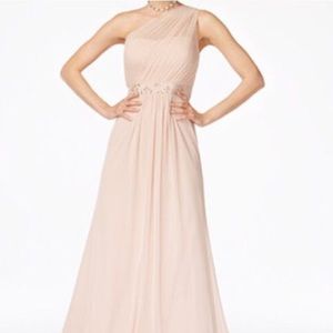 Adrianna Papell size 2 light pink dress